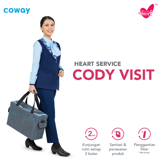Layanan kunjungan Cody oleh Blessed Team Coway